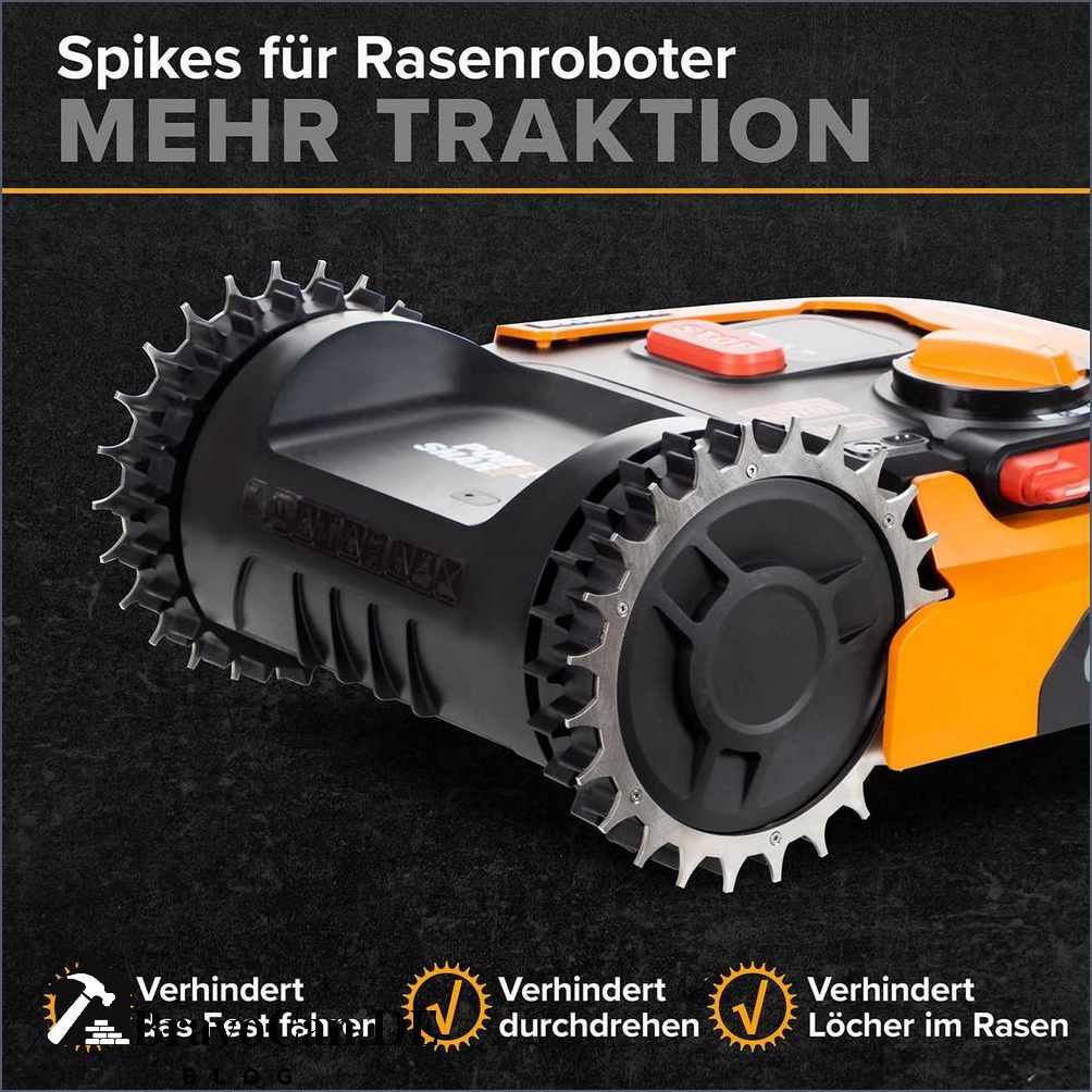Worx Landroid Spikes - Die besten Rasenmäherroboter für Ihren Garten