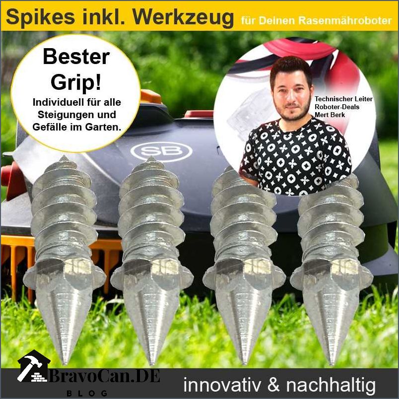 Worx Landroid Spikes - Die besten Rasenmäherroboter für Ihren Garten