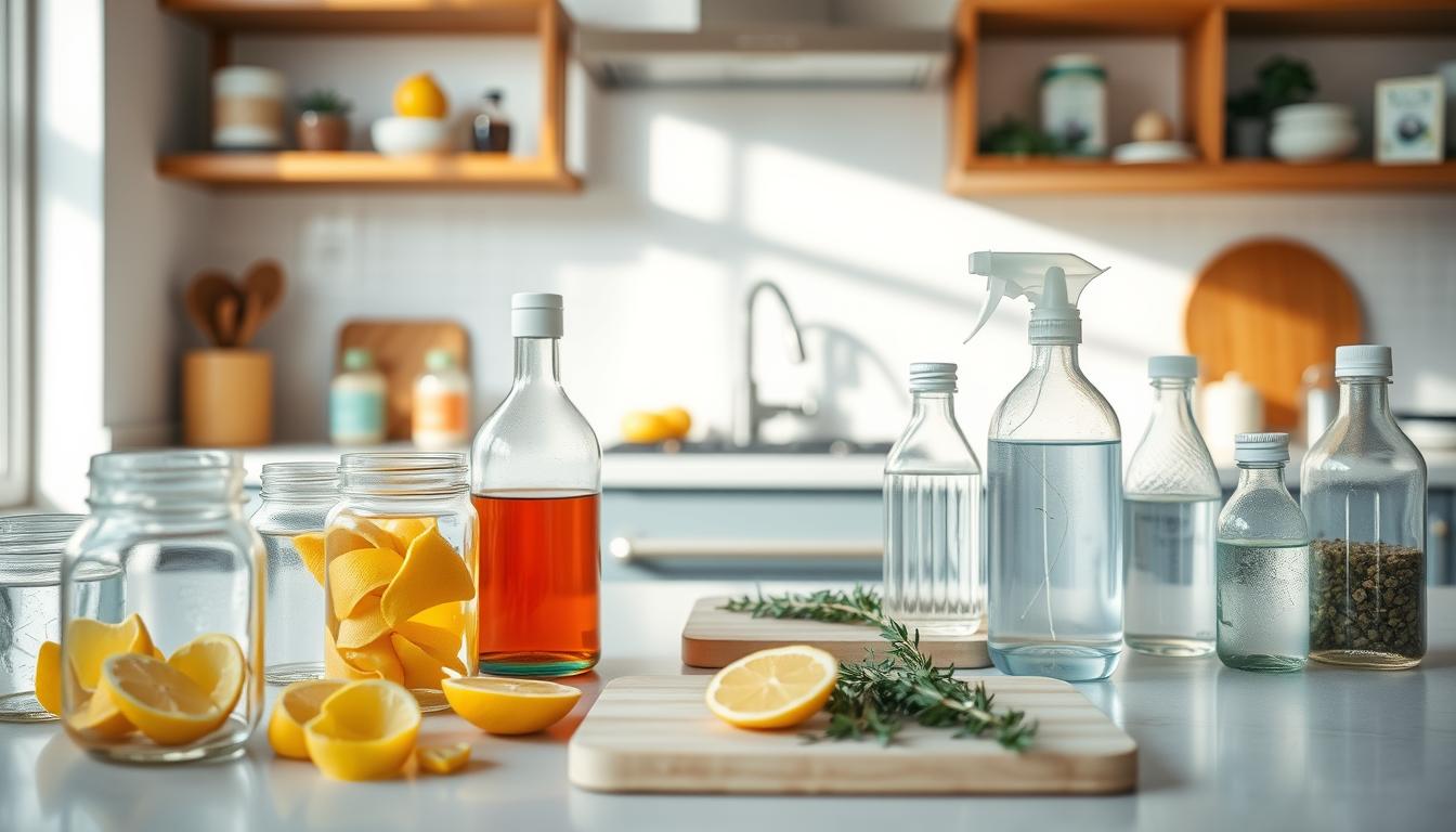 Reinigungsmittel für die Küche selbst herstellen