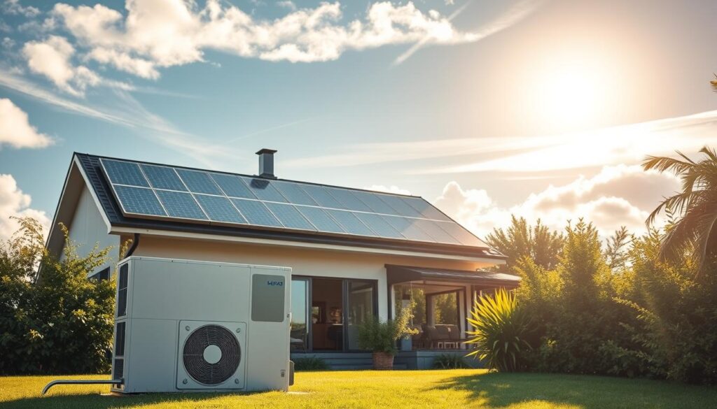 Solarstrom und Wärmepumpen